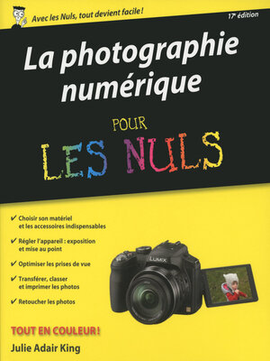 cover image of Photo numérique pour les Nuls, poche